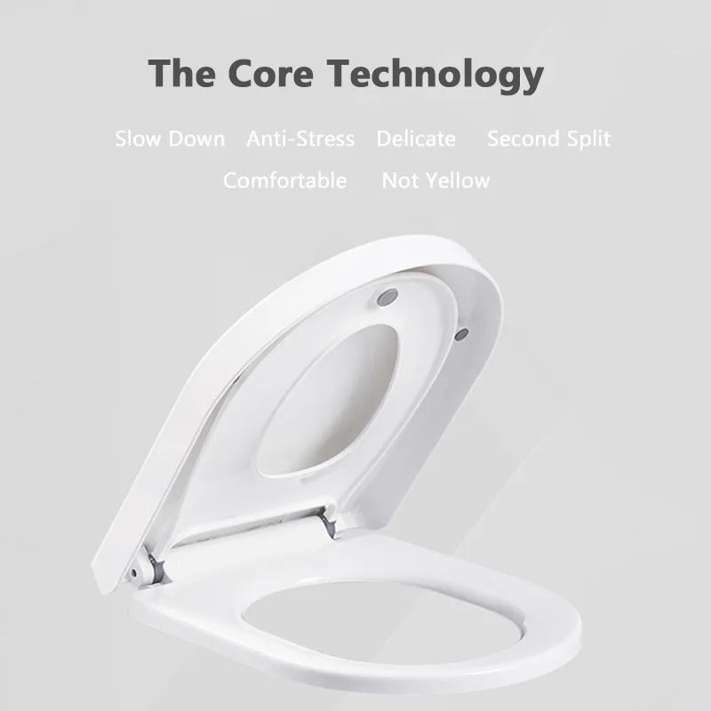 Universal Child-Adult Toilet Seat for Potty Training Safety