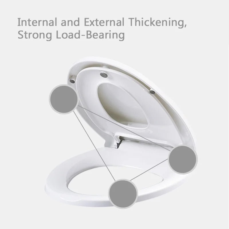 Universal Child-Adult Toilet Seat for Potty Training Safety